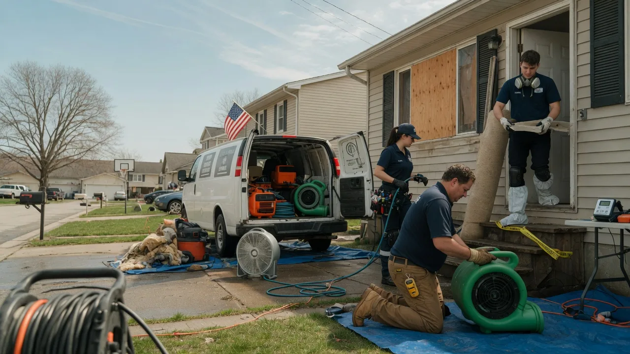 Water Damage Restoration in Andover, IA near me